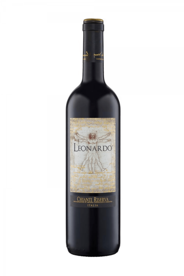 toskánske červené víno Leonardo Chianti Riserva 2012