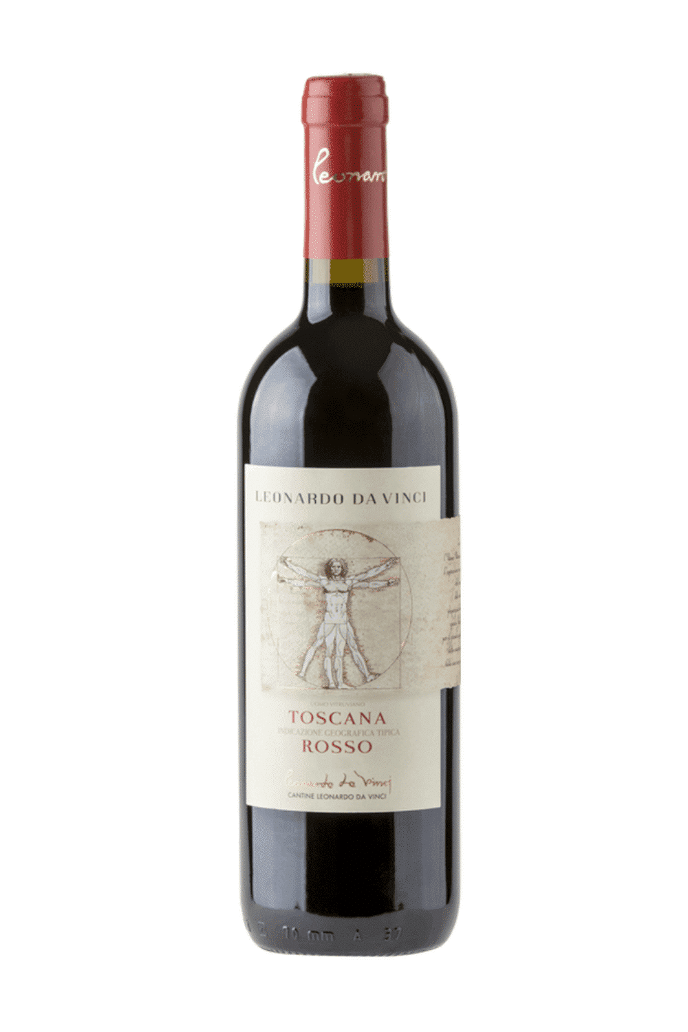 červené toskánske víno Leonardo da Vinci Toscana ROSSO 2017