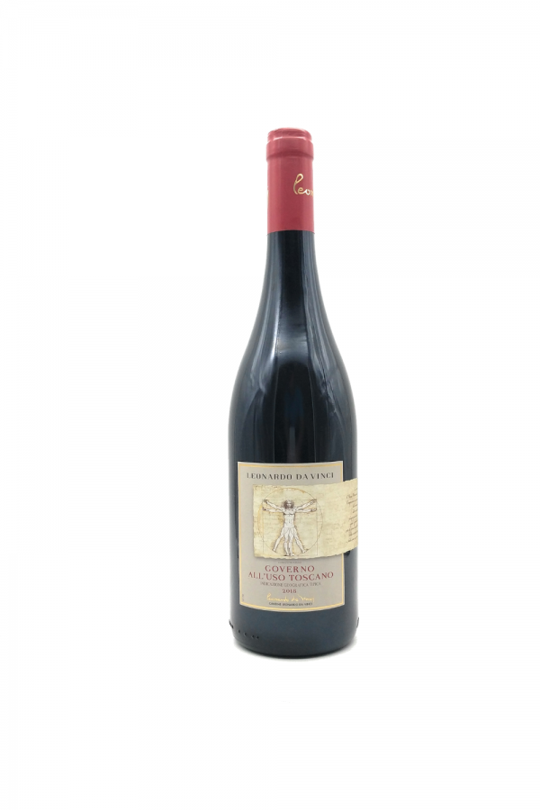 červené prémiové toskánske víno gusto toscano governo all´uso toscano